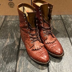 Justin vintage boots unisex